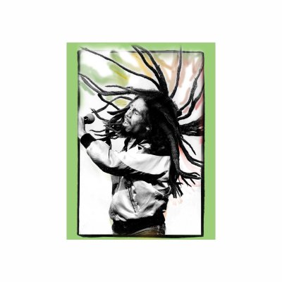 Bob Marley - Flying Dreads Sticker