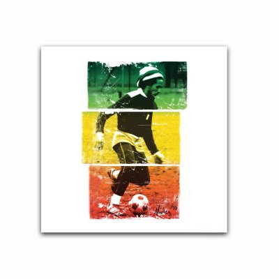 Bob Marley - Rasta Soccer Sticker