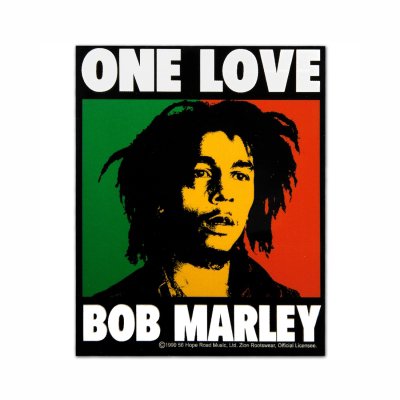 Bob Marley - One Love Sticker