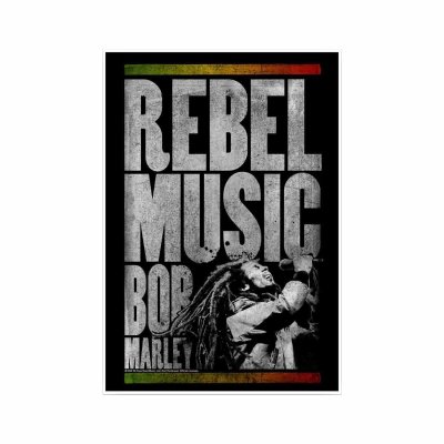 Bob Marley - Rebel Music Sticker