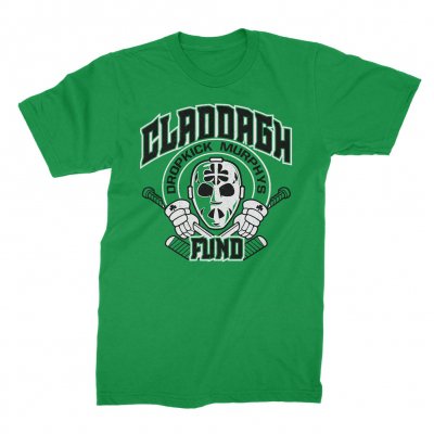 Dropkick Murphys - Hockey Mask Tee (Kelly Green)