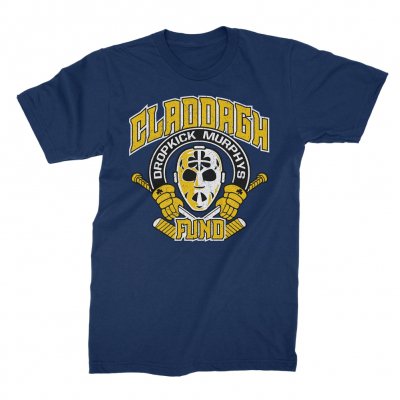 dropkick-murphys - Hockey Mask Tee (Navy Blue)