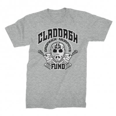 dropkick-murphys - Hockey Mask Tee (Heather Gray)
