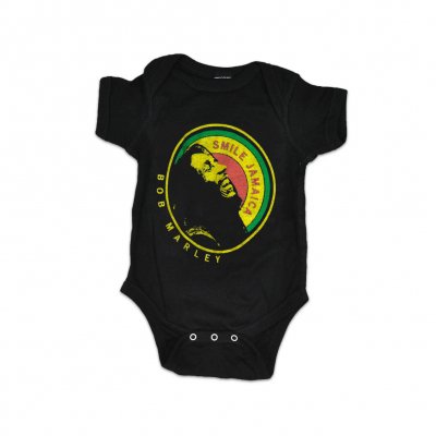 Bob Marley - Black Smile Jamaica Onesie