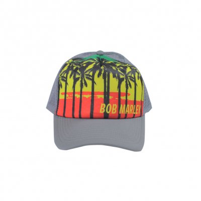 Bob Marley - Palms Trucker Hat