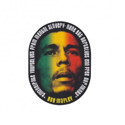 Bob Marley - Face Sticker