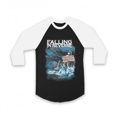 falling-in-reverse - End Is Near Baseball Tee (Black/White)