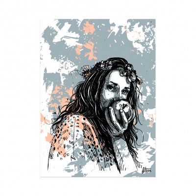FC St Pauli - Viva Con Agua Print (Alice Pasquini)