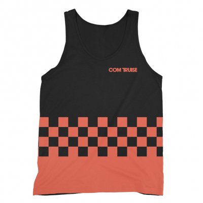 com-truise - Racer Tank Top (Black)