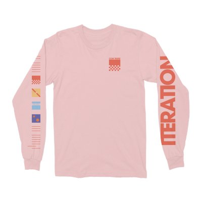 com-truise - Iteration Longsleeve (Pink)
