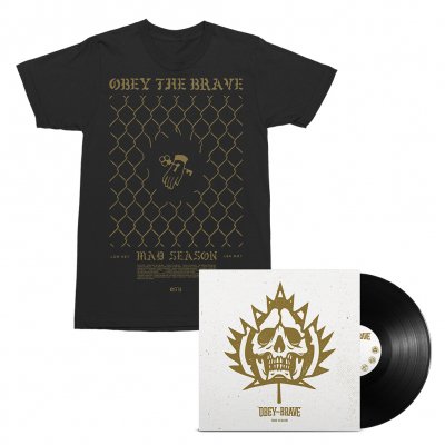 Obey The Brave - Mad Season LP (Black) + Low Key T-Shirt (Black) Bundle