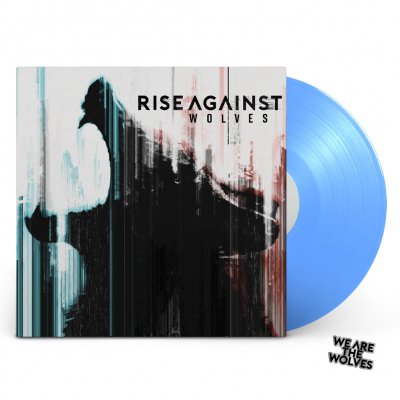 Rise Against - Wolves LP (BLUE) + Enamel Pin Bundle