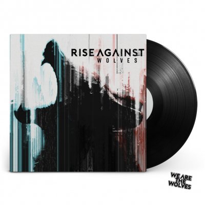 Rise Against - Wolves LP (BLACK) + Enamel Pin Bundle