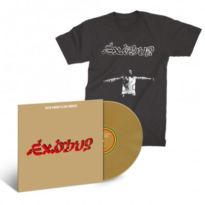 Bob Marley - Exodus LP (Gold) + Exodus 40 T-Shirt