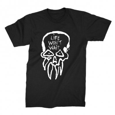 rancid - Life Won't Wait Skull Tee (Black)