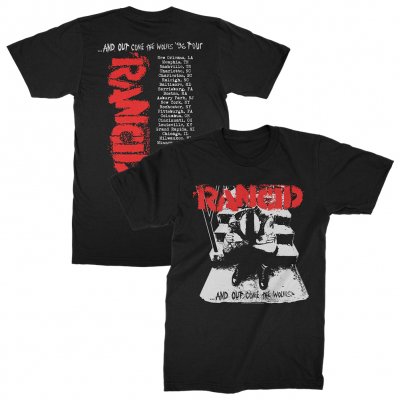 rancid - And Out Come The Wolves Tour Tee (Black)