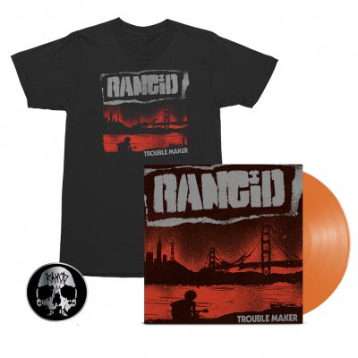 IMAGE | Trouble Maker LP (Orange) + Album Cover Tee (Black) + Skull Pin Bundle