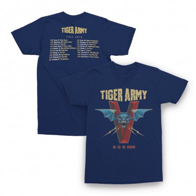 tiger-army - 2016 Tour Tee - Womens (Navy)