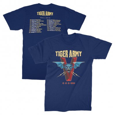 tiger-army - 2016 Tour T-Shirt (Navy)
