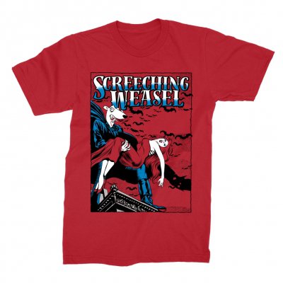 screeching-weasel - Dracula T-Shirt (Red)