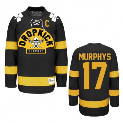 dropkick-murphys - 2017 Jolly Roger Bruins Hockey Jersey