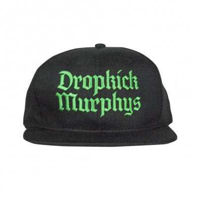 dropkick-murphys - Gothic Logo Snapback Hat (Black)