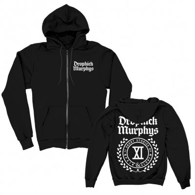 dropkick-murphys - Pain & Glory XI Zip Up (Black)