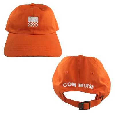 com-truise - Unstructured Racer Hat (Orange)