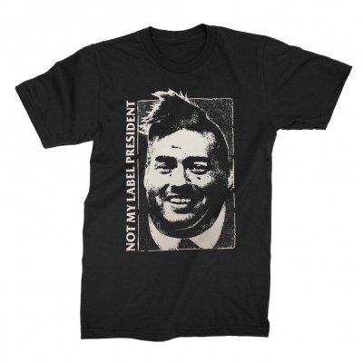 screeching-weasel - Not My President T-Shirt (Black)