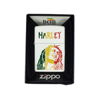 Bob Marley - Green, Yellow, Red Zippo Lighter