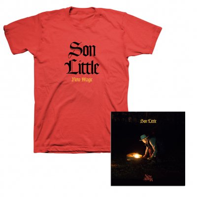 Son Little - New Magic CD + New Magic Logo T-Shirt (Red) Bundle