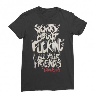 IMAGE | Ladies Sorry Tee (Black)