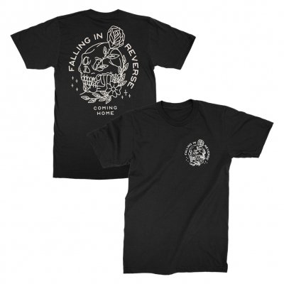 Falling In Reverse - Skull Rose Tee (Black)