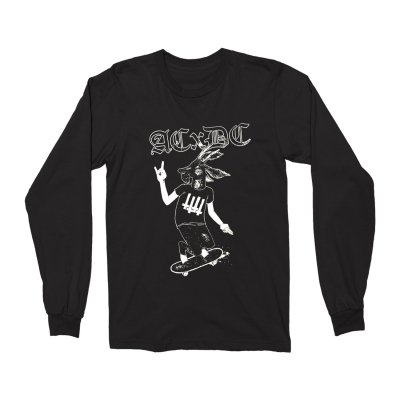 ACxDC - Skating Baphomet Longsleeve (Black)