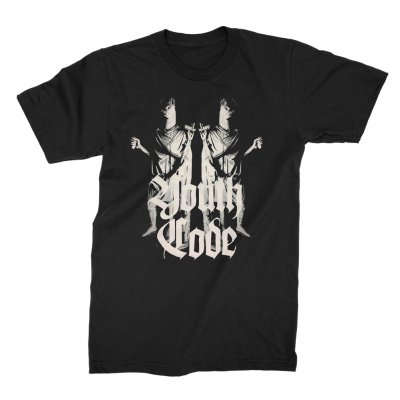 youth-code - Twin Statue T-shirt (Black)