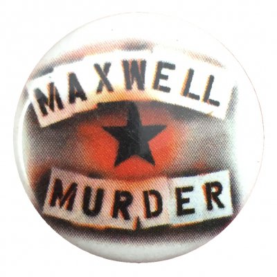 rancid - Maxwell Murder Stencil Button