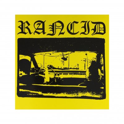 rancid - Driving Yellow Sticker