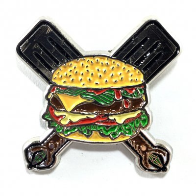 grill-em-all - Spatula Enamel Pin