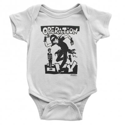 operation-ivy - Skankin Onesie (White)