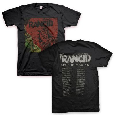 rancid - Rancid Let's Go Tour Tee (Black)