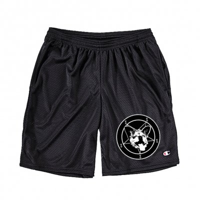 frank-iero - Sweet Pea Mesh Shorts (Black)