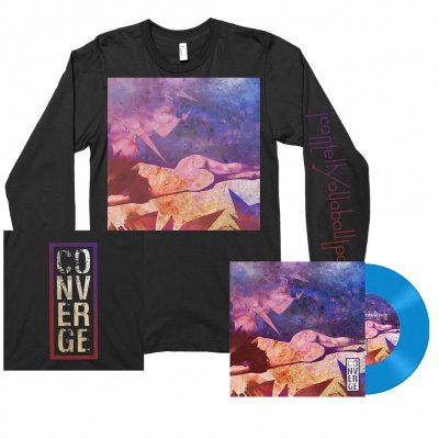 Converge - I Can Tell You About Pain 7" (Blue) + Long Sleeve Tee (Black) Bundle