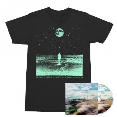 The World Is A Beautiful Place & I Am No Longer Afraid To Die - Always Foreign CD + Stargazer Tee (Black) Bundle