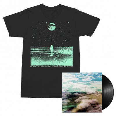 The World Is A Beautiful Place & I Am No Longer Afraid To Die - Always Foreign LP (Black) + Stargazer Tee (Black) Bundle