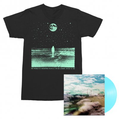 The World Is A Beautiful Place & I Am No Longer Afraid To Die - Always Foreign LP (Sky Blue) + Stargazer Tee (Black) Bundle