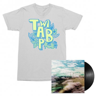 Always Foreign LP (Black) + Flowers Tee (White) Bundle