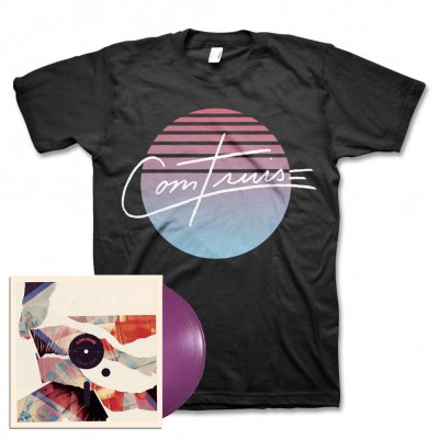 com-truise - Cyanide Sisters 12" (Purple) + Burst T-Shirt (Black) Bundle