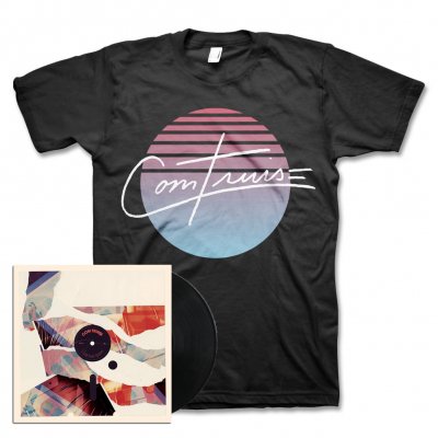 com-truise - Cyanide Sisters 12" (Black) + Burst T-Shirt (Black) Bundle