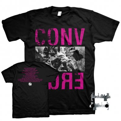 converge - The Dusk In Us Digital Download + Limited Edition Reptilian Tee (Fuchsia/Black) + Enamel Pin Bundle