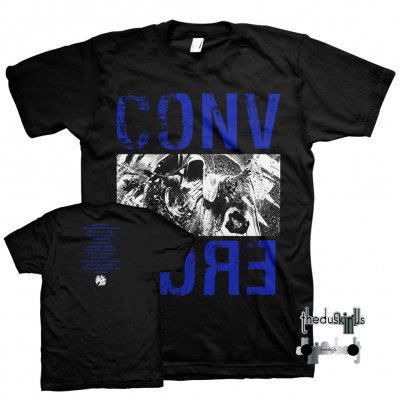 converge - The Dusk In Us Digital Download + Limited Edition Cannibals Tee (Dark Blue/Black) + Enamel Pin Bundle